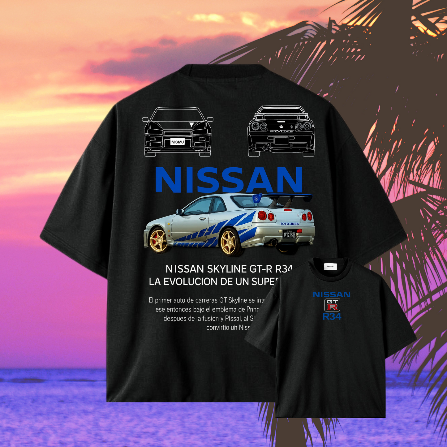 Polo Nissan Skyline GT-R R34 - Edición Legendaria