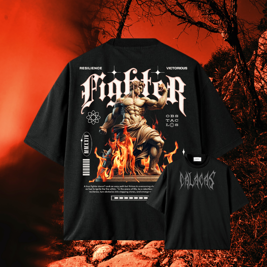 Camiseta -Burning Warrior