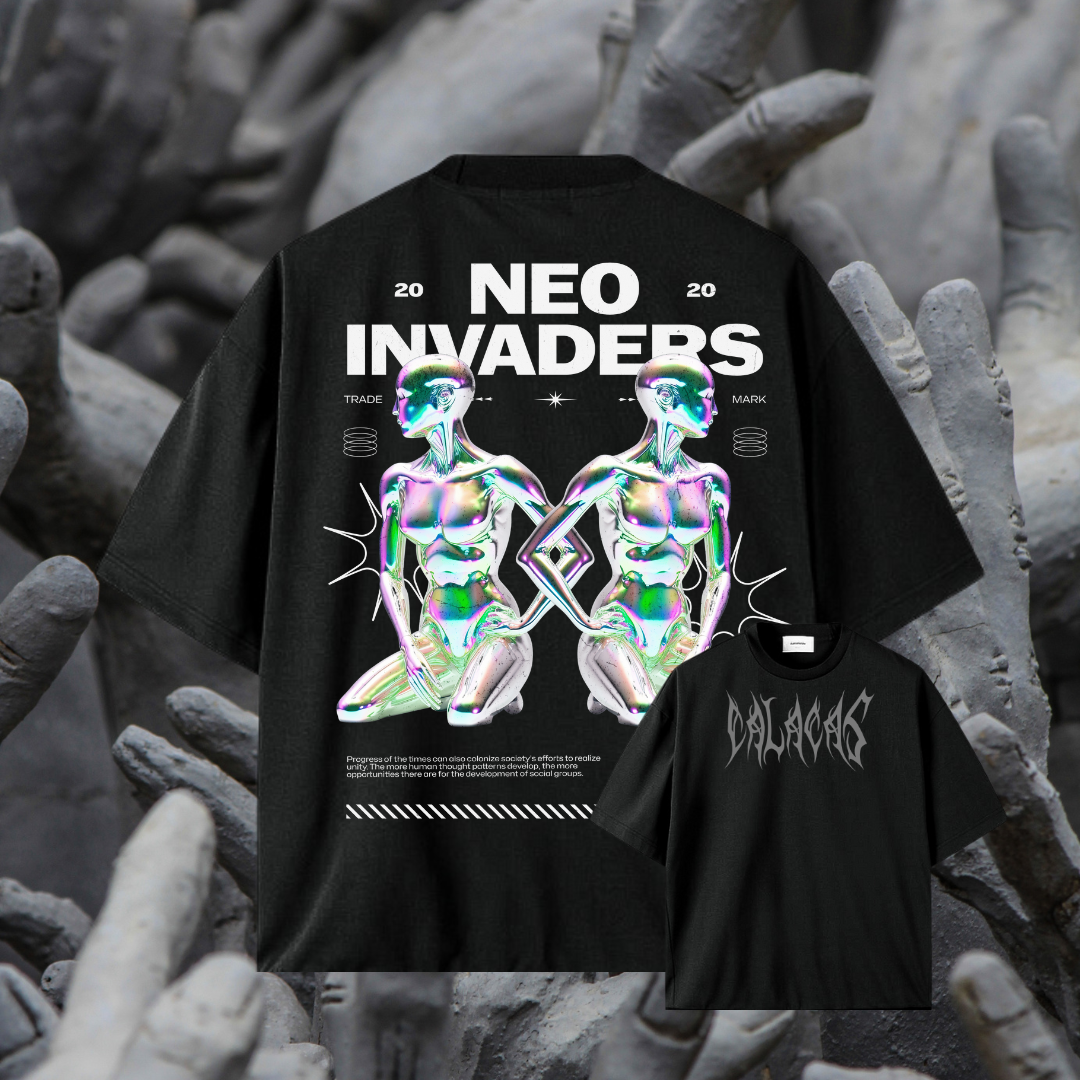 Camiseta - Chromatic Aliens