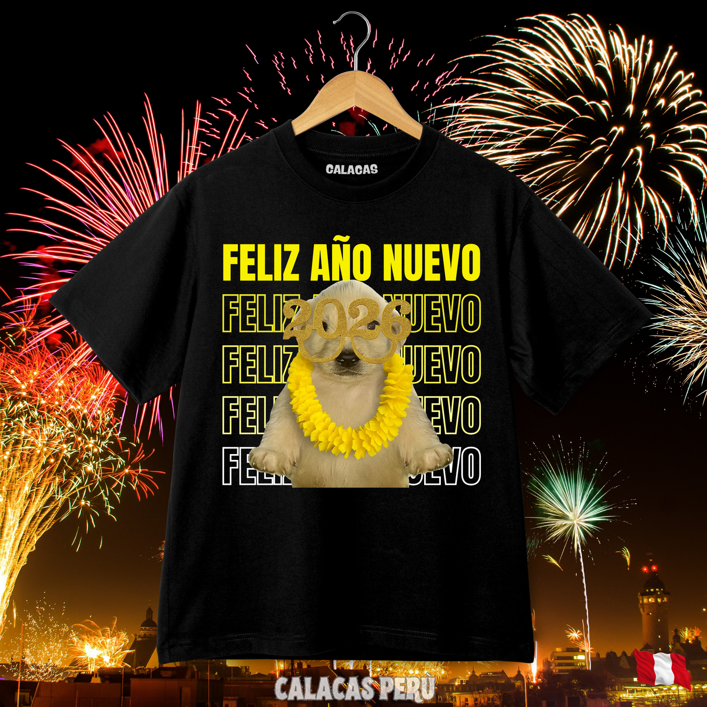 Polo - Feliz año nuevo perro