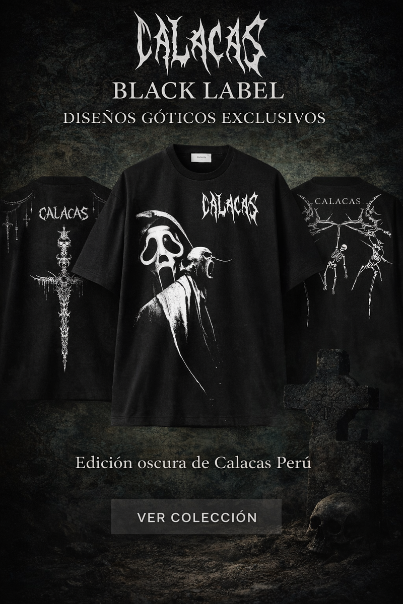 CALACAS BLACK LABEL – Diseños Góticos Exclusivos