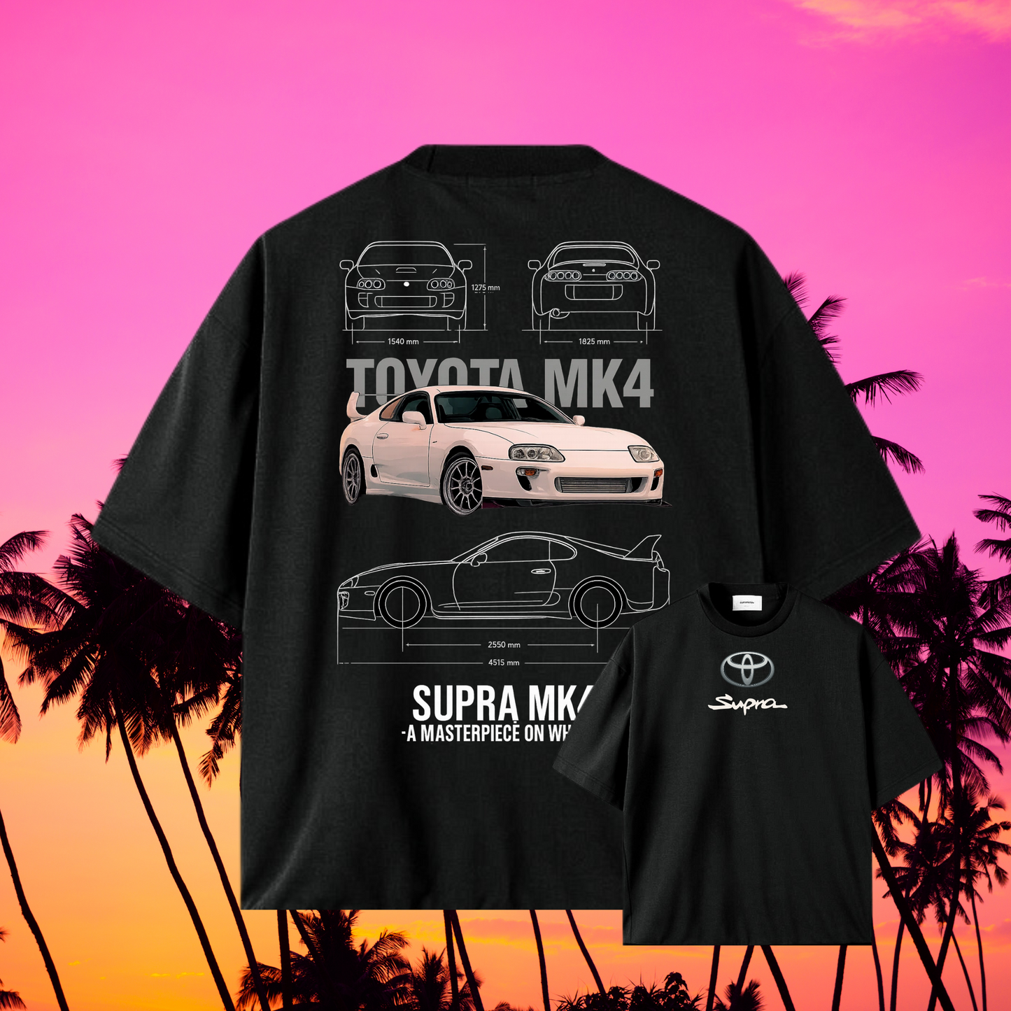 Polo Toyota Supra MK4 - Leyenda JDM 🎌