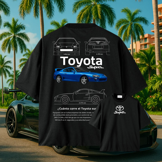 Polo Toyota Supra - Velocidad Azul JDM