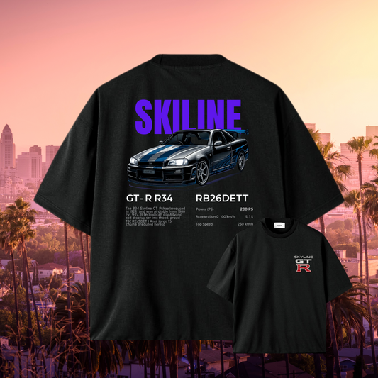 Polo Nissan Skyline GT-R R34 "SKILINE" - RB26DETT Power