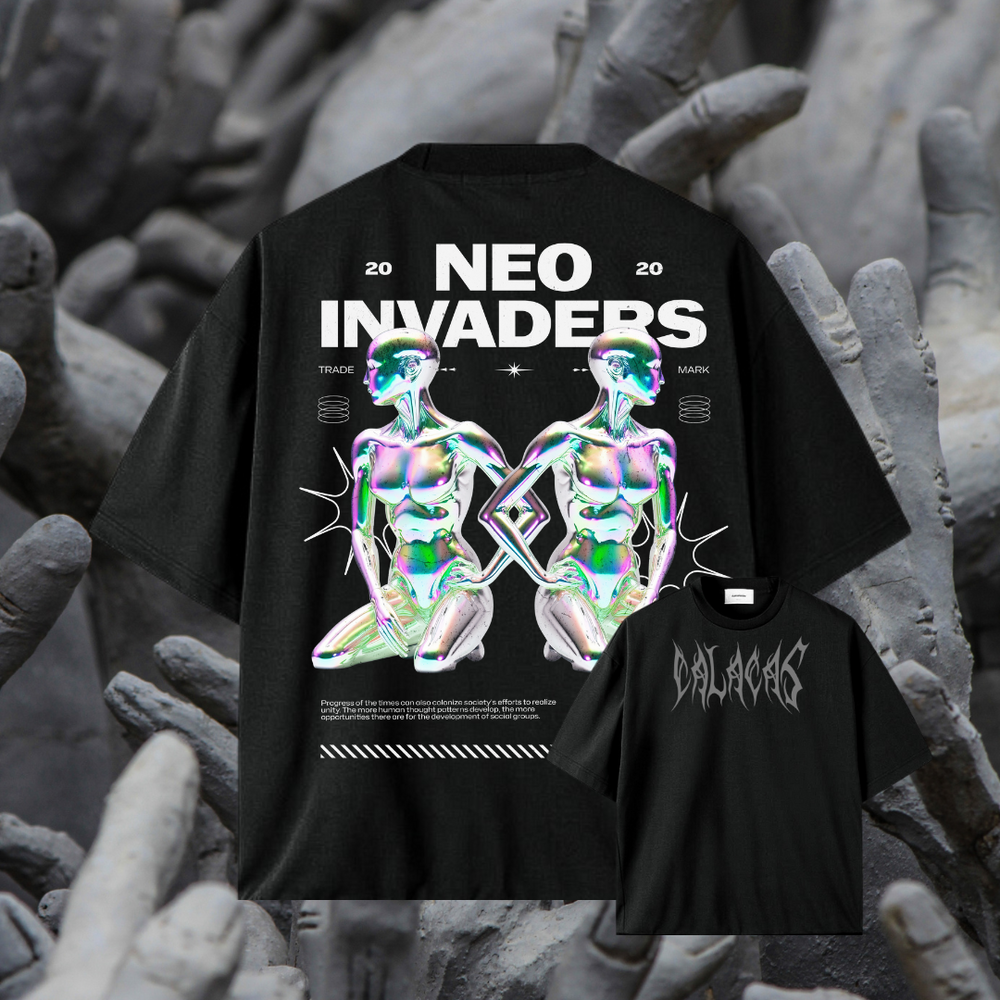 Camiseta - Chromatic Aliens