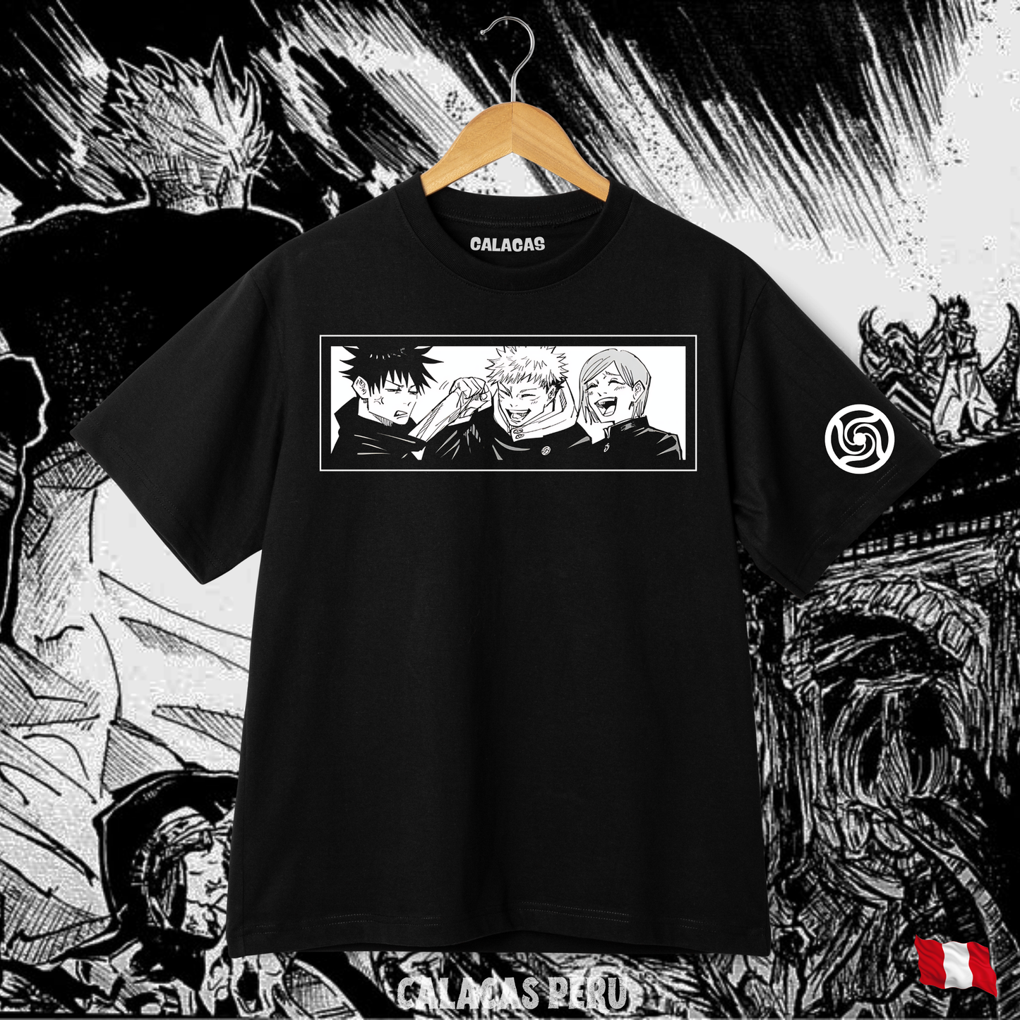 Polo - Megumi, Itadori y Nobara