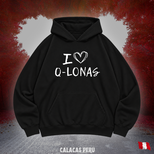Polera I love qlonas - Calacas Perú