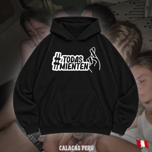 Polera Todas mienten - Calacas Perú