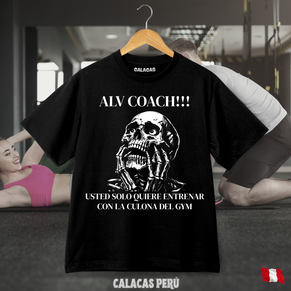 Polo - Alv coach, usted solo quiere entrenar con la culona del gym