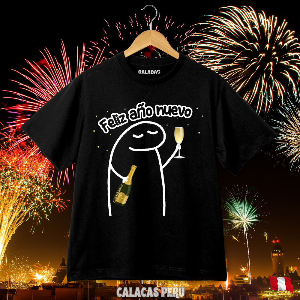 Polo - Feliz año nuevo FLORKS