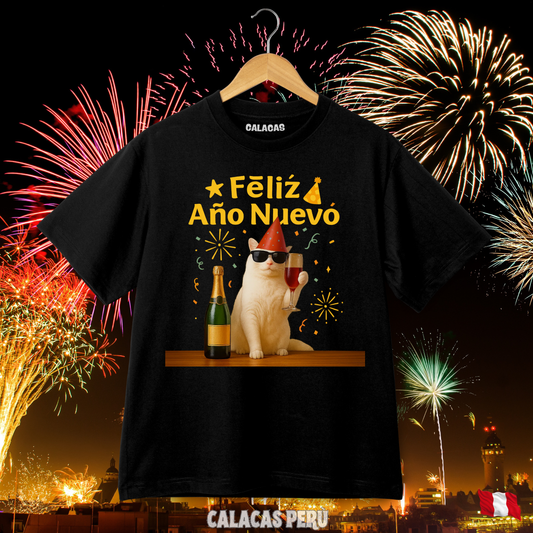 Polo - Feliz año nuevo gato